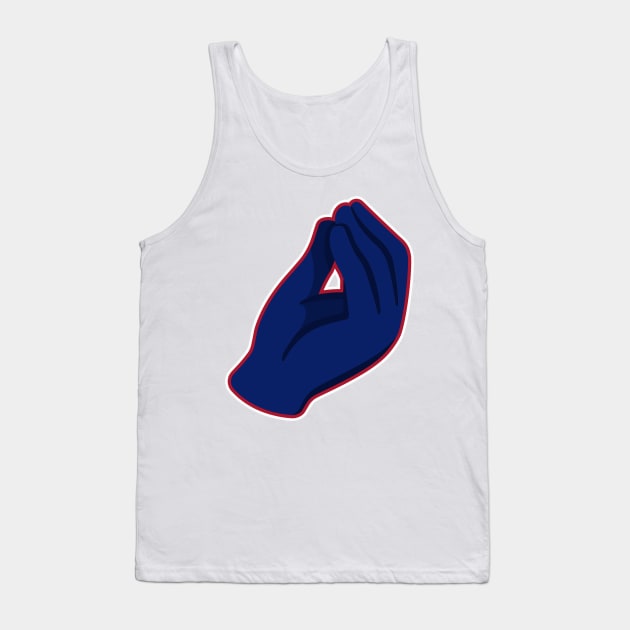 Tommy Cutlets Italian Hand - 3 Tank Top by Megadorim